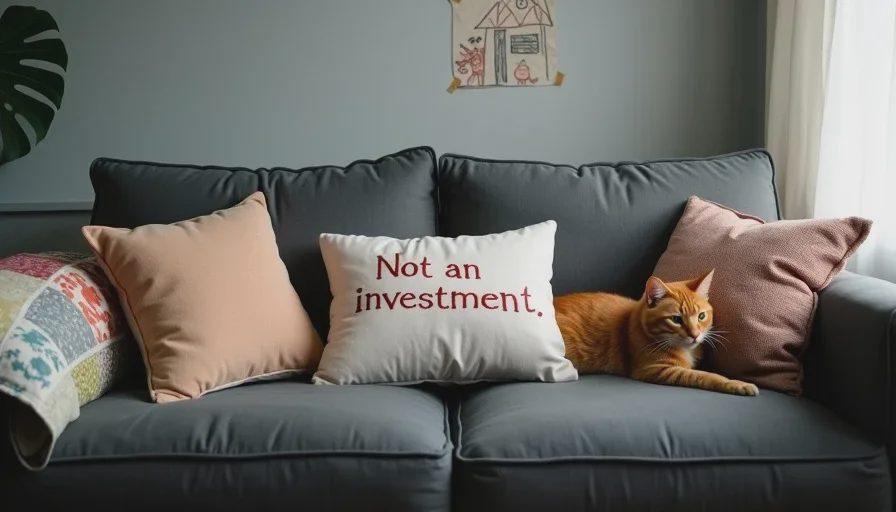 Stop Saying "It's an Investment Piece." It's a Couch.