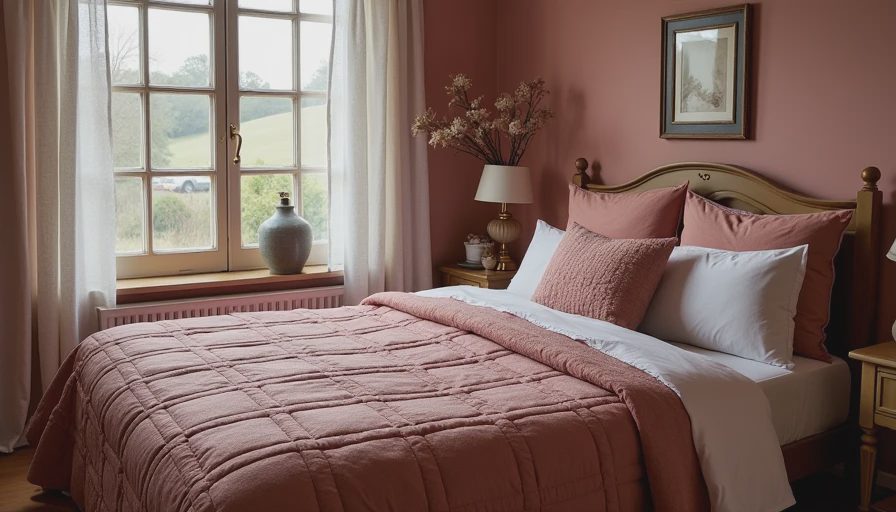 Visual context for cottage bedroom