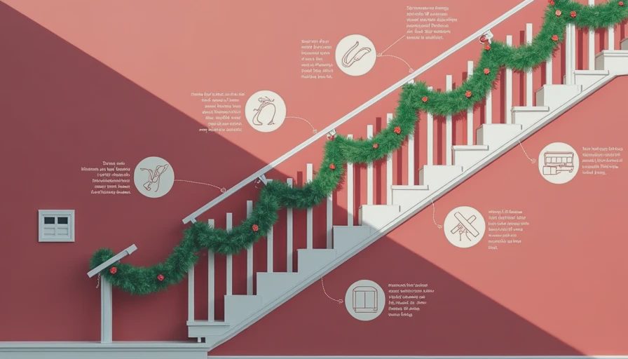 How to Attach Garland on Stairs Without Damaging Your Banister