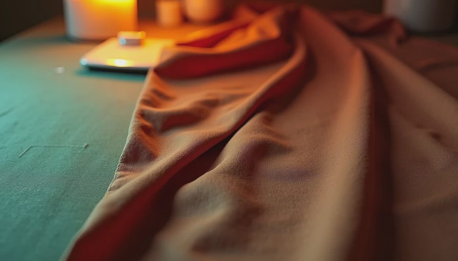 Illustration for how to hem curtains