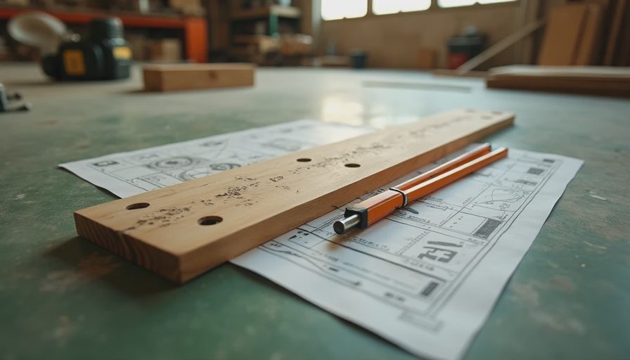 Visual context for floating shelf construction